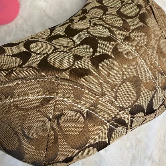 y2k COACH Vintage 10074 Brown Soho Hobo Shoulder Bag - Picture 8 of 10